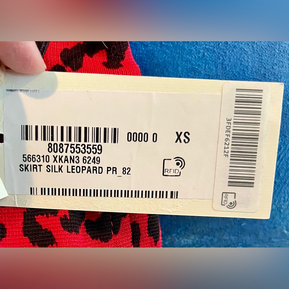 NWT Gucci Leopard Print Skirt - Picture 11 of 12